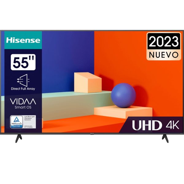 Tv hisense 55pulgadas led 4k uhd -  55a6k -  smart tv