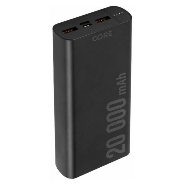 POWERBANK FOREVER 20000 MAH PD + QC 18W NEGRO - CARGA RAPIDA