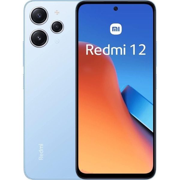 Móvil xiaomi redmi 12 128gb 4gb azul cielo