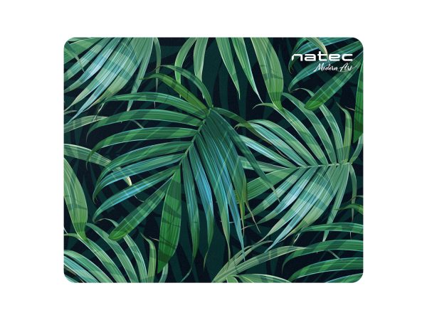 Alfombrilla natec photo modern art -  palmera 220x180 mm raton