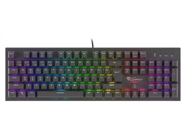 Teclado gaming genesis thor 300 brown swicth rgb