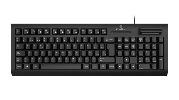 Teclado coolbox con lector dniie 4.0