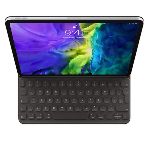 Teclado apple smart keyboard para ipad pro 11 y ipad air negro inalambrico