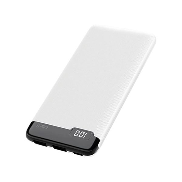 Bateria Externa Universal Power Bank 10.000 mAh (2 x usb / 2A) COOL Slim Branco - Image 6