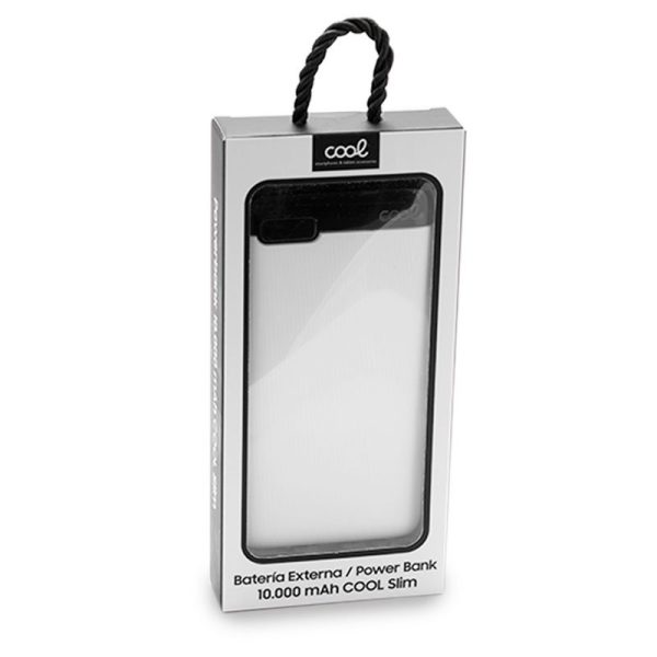 Bateria Externa Universal Power Bank 10.000 mAh (2 x usb / 2A) COOL Slim Branco - Image 8