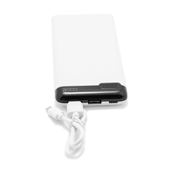 Bateria Externa Universal Power Bank 10.000 mAh (2 x usb / 2A) COOL Slim Branco - Image 10