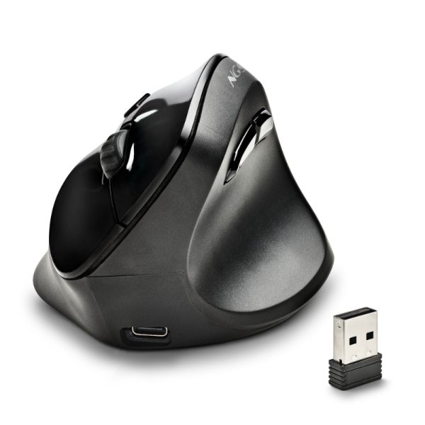 RATON EVO MOKSHA WIRELESS NEGRO NGS