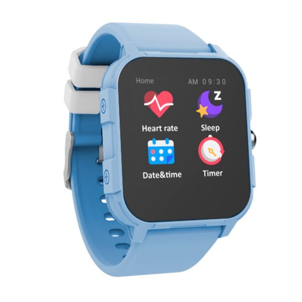 Smartwatch COOL Junior Silicona Azul (Salud, Deporte, Sueño, IP68, Juegos) - Image 3