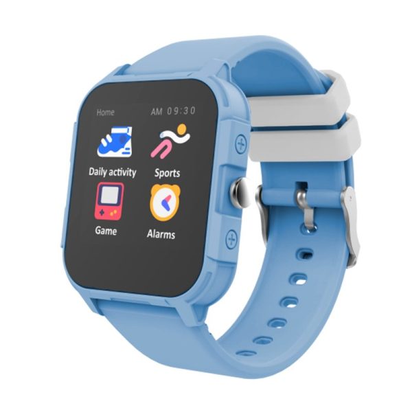 Smartwatch COOL Junior Silicona Azul (Salud, Deporte, Sueño, IP68, Juegos)