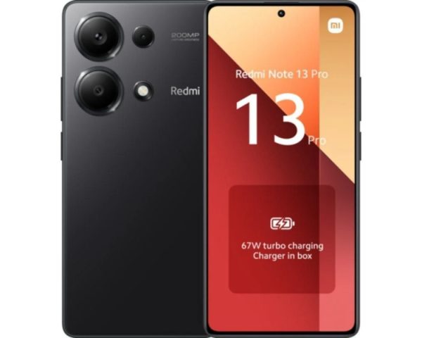 SMARTPHONE REDMI NOTE 13 PRO (8+256GB) BLACK XIAOMI