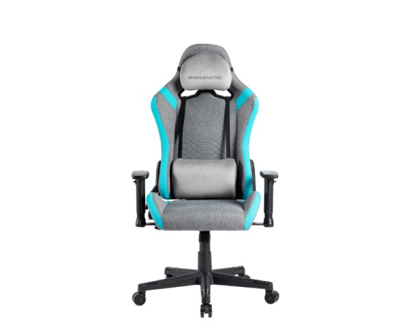 SILLA MGC-PRO AZUL MATERIAL TRANSPIRABLE MARS GAMING