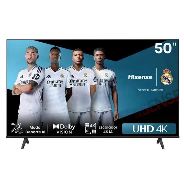 Tv hisense 50pulgadas led 4k uhd -  50a6n -  smart tv