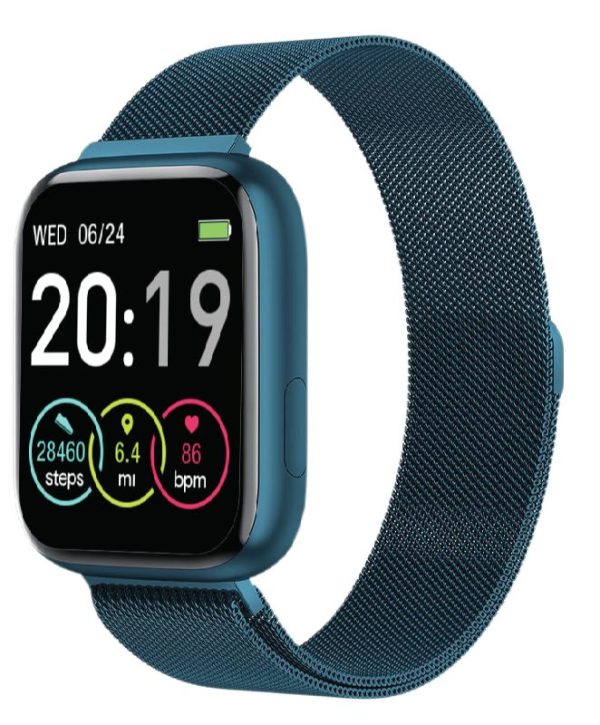 RELOJ SAMI WEARABLE SMARTBAND - FIT PLUS TACTIL - AZUL