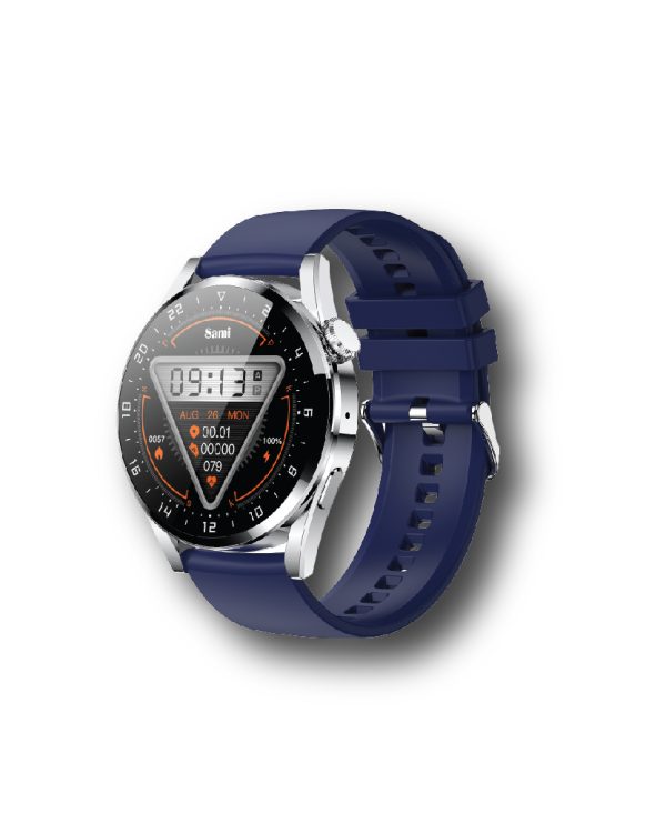 RELOJ SAMI WEARABLE SMARTWATCH TECHFORCE CRISTAL RESISTENTE AZUL