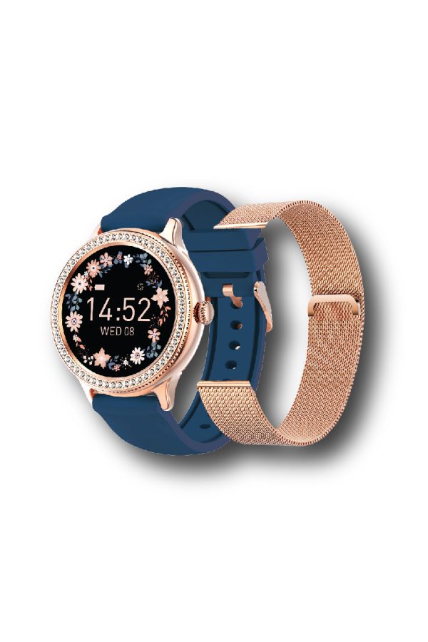 RELOJ SAMI WEARABLE SMARTWATCH DONNA REDONDO C/PIEDRAS