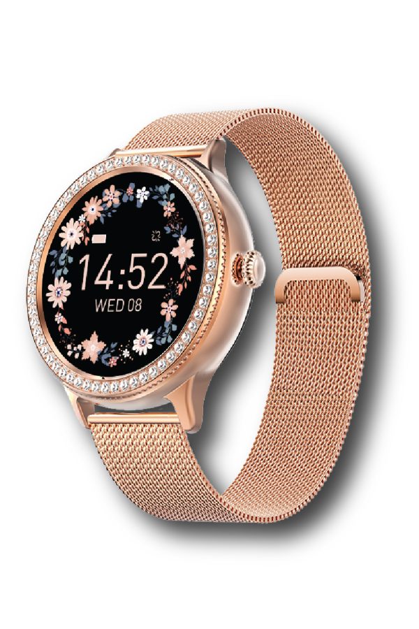 RELOJ SAMI WEARABLE SMARTWATCH DONNA REDONDO C/PIEDRAS - Image 4