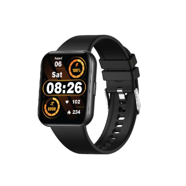 RELOJ SAMI WEARABLE SMARTBAND AMOLED 3ATM GPS NEGRO