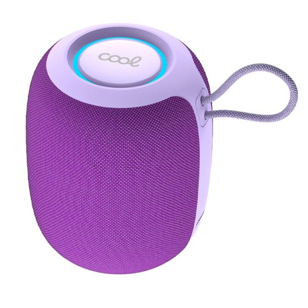 Altavoz Bluetooth Universal Música 6W COOL Cord TWS Violeta