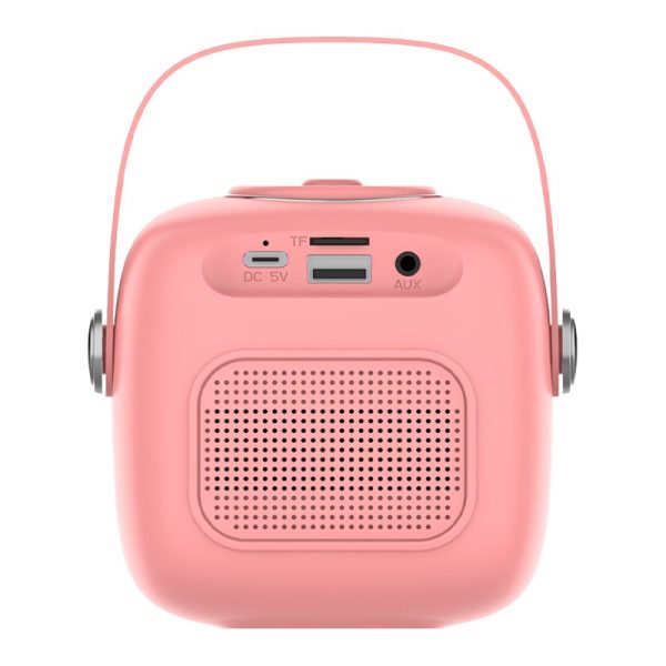 Altavoz Bluetooth Universal Música 6W COOL Mini Karaoke + Micrófono Rosa - Image 3