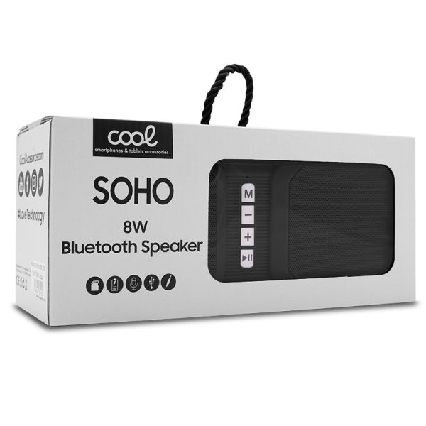 Altavoz Música Universal Bluetooth COOL (8W) Soho Negro - Image 5