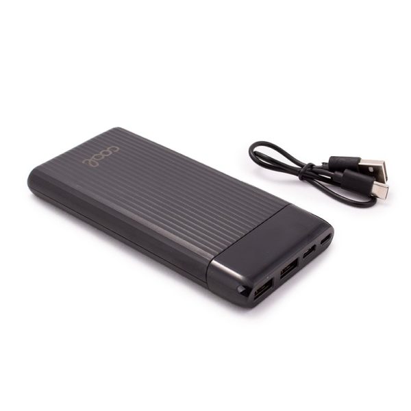 Bateria Externa Universal Power Bank 10.000 mAh (2 x usb / 2A) COOL Waves Negro - Image 3