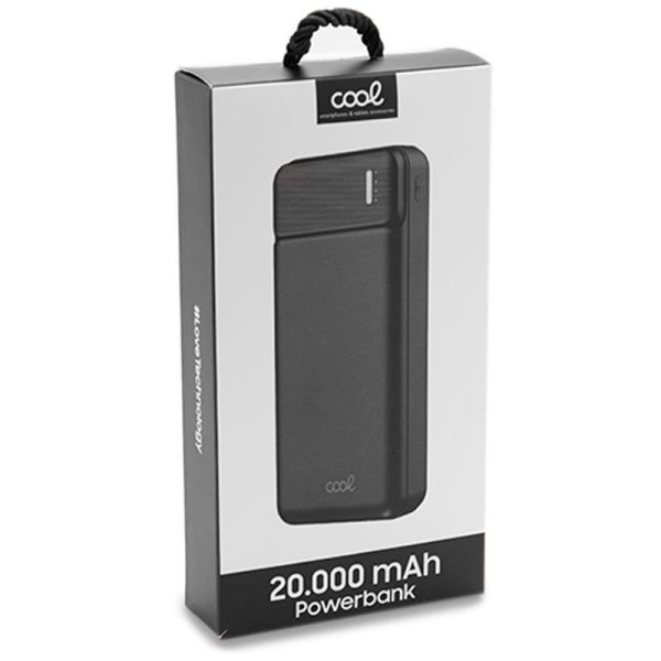 Bateria Externa Universal Power Bank 20.000 mAh (2 x usb / 2A) COOL Negro - Image 6