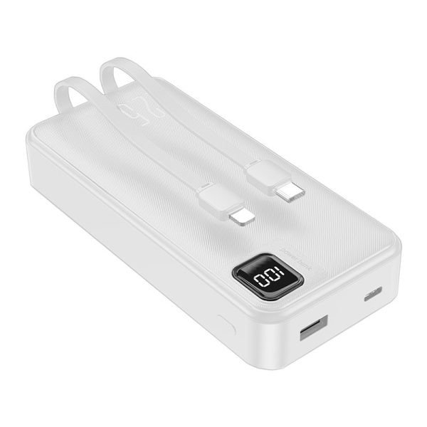 Bateria Externa Universal Power Bank 22.5W 20.000 mAh (Tipo-C / Lightning) COOL Blanco - Image 3