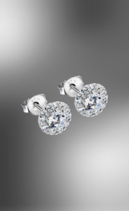 PAR DE BRINCOS LOTUS SILVER, PRATA 925