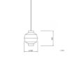 Lampada Pendurada "Barishal" [SKD-P80013] - Image 6