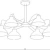 Lampada Pendurada "Bratsk" [SKD-P80014] - Image 7