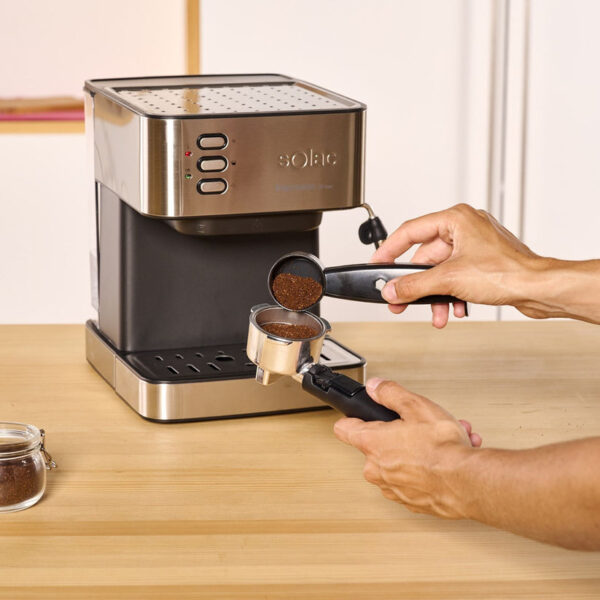 CAFETERA EXPRESS SOLAC S92010800 CE4481 20BAR INOX - Image 3