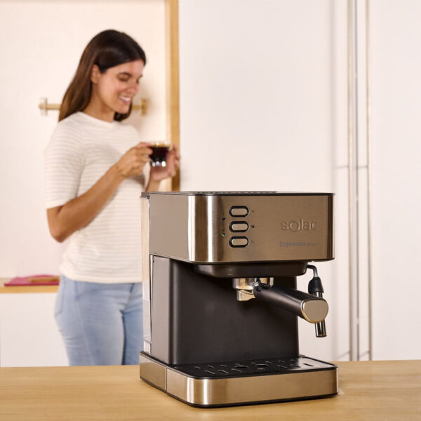 CAFETERA EXPRESS SOLAC S92010800 CE4481 20BAR INOX - Image 5
