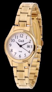RELOJ GB SRA.METAL RED.DOR.IPG CLASSIC C/FECHA
