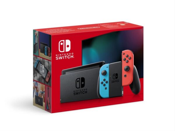 CONSOLA NINTENDO SWITCH AZUL NEÓN/ROJO