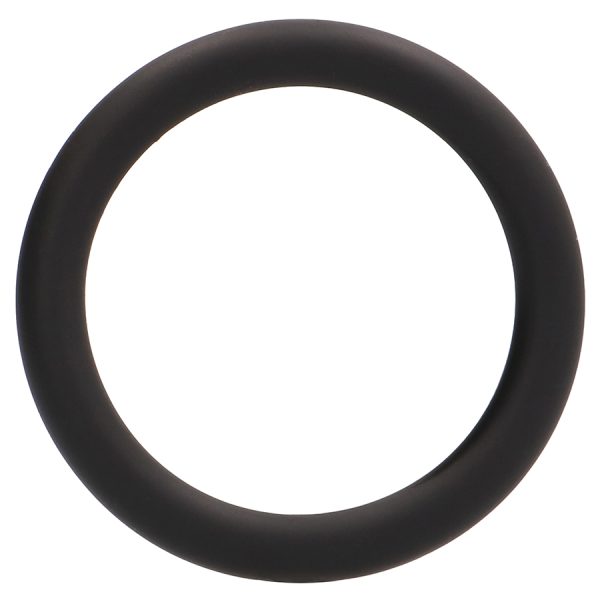 ANEL PARA O PÉNIS ROUND RING MEDIUM PRETO - Image 2