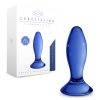 PLUG EM VIDRO FOLLOWER CHRYSTALINO AZUL - Image 2