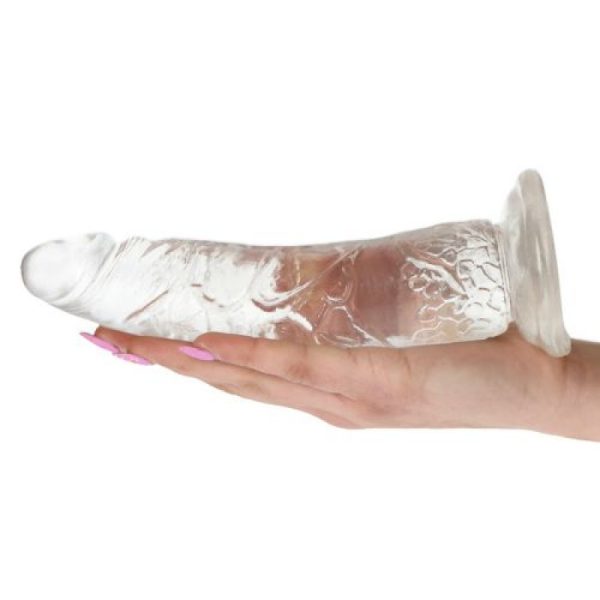 DILDO REAL RAPTURE EARTH FLAVOUR 7'' TRANSPARENTE - Image 5