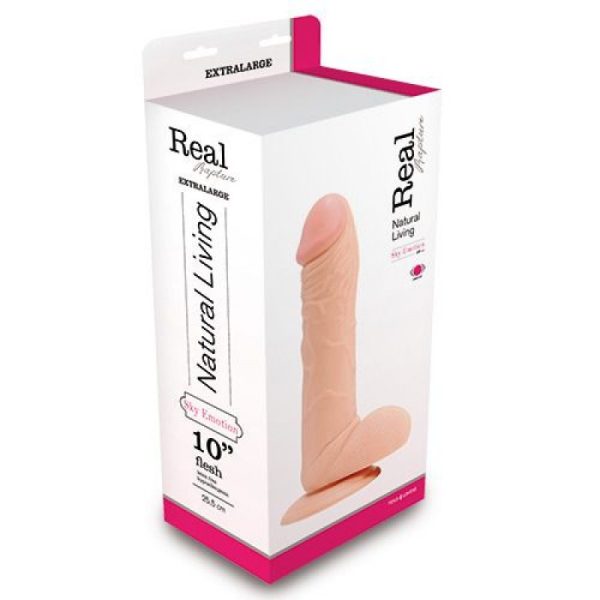 VIBRADOR REALÍSTICO REAL RAPTURE SKY EMOTION 10'' BRANCO - Image 2