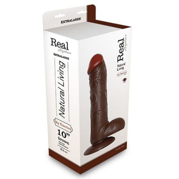 VIBRADOR REALÍSTICO REAL RAPTURE SKY EMOTION 10'' NEGRO - Image 2