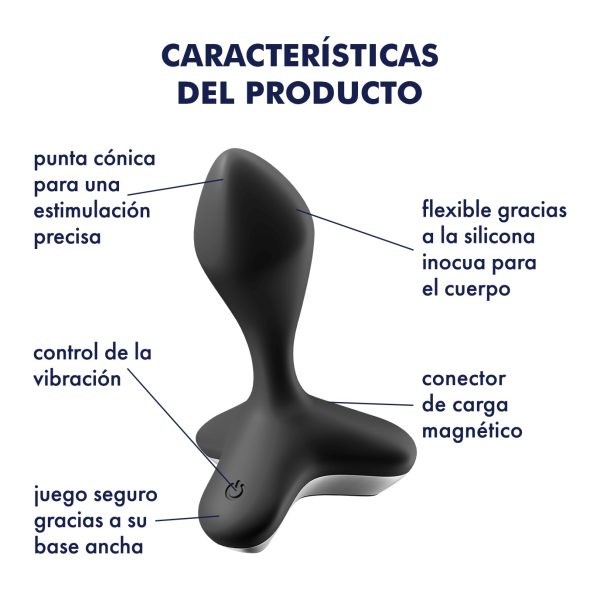 VIBRADOR ANAL GAME CHANGER SATISFYER PRETO - Image 7