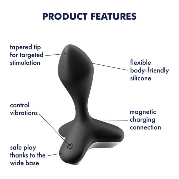 VIBRADOR ANAL GAME CHANGER SATISFYER PRETO - Image 8