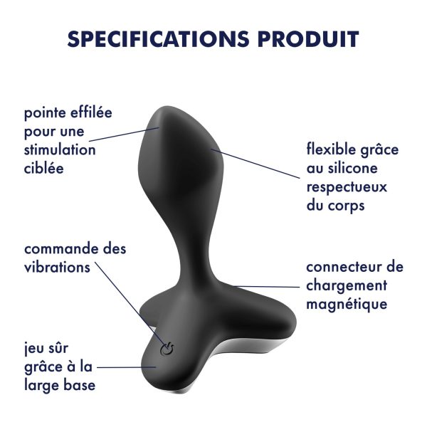 VIBRADOR ANAL GAME CHANGER SATISFYER PRETO - Image 10