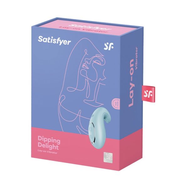 ESTIMULADOR DIPPING DELIGHT AZUL CLARO SATISFYER - Image 5