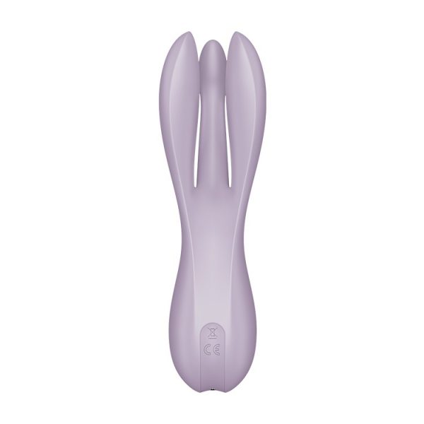 VIBRADOR THREESOME 2 LILÁS SATISFYER - Image 4