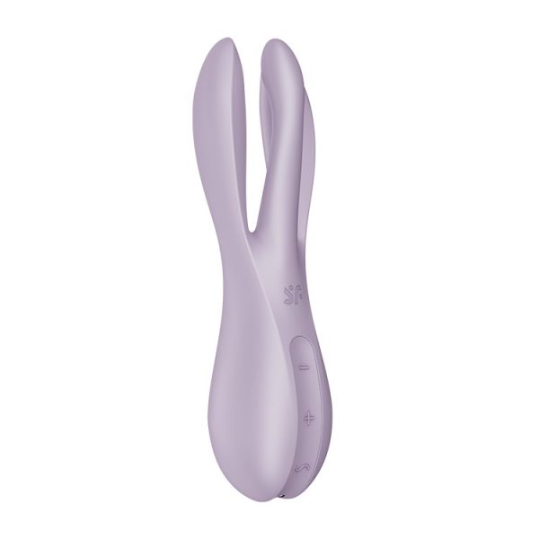 VIBRADOR THREESOME 2 LILÁS SATISFYER - Image 7