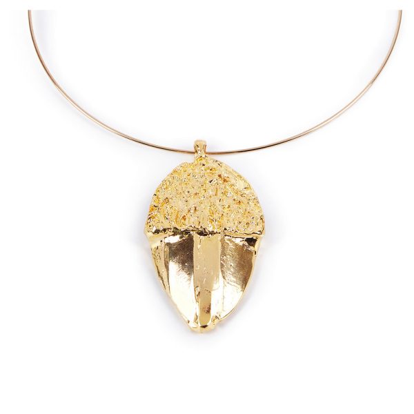 Colar rígido BELLOTA #brilhante ouro 1 un