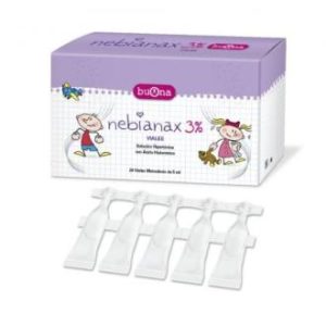 NEBIANAX 3% limpeza nasal 20amp.