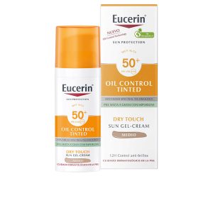 SUN PROTECTION oil control dry touch gel-crema con color SPF50+ #medium 50 ml