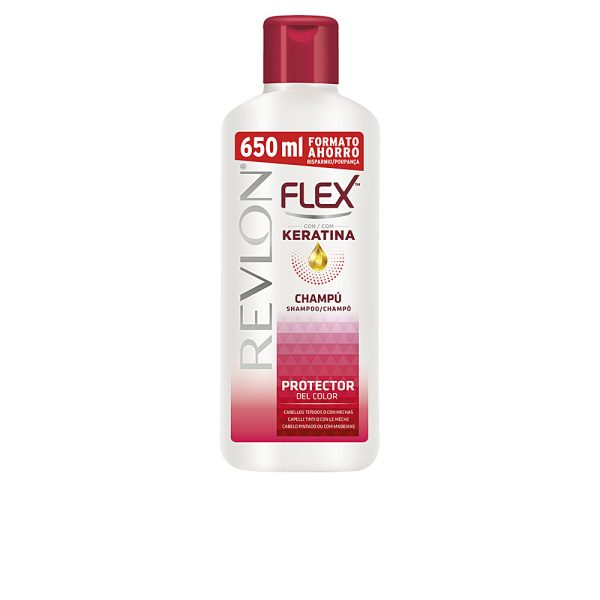 FLEX KERATIN shampoo colorido protetor 650 ml