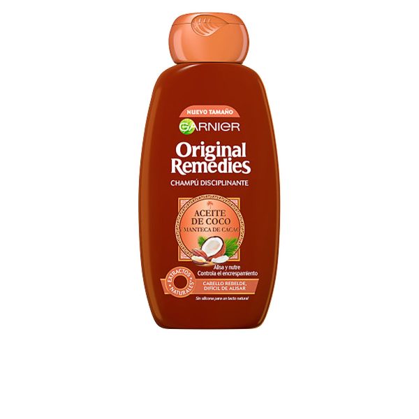 ORIGINAL REMEDIES champú aceite coco y cacao 300 ml